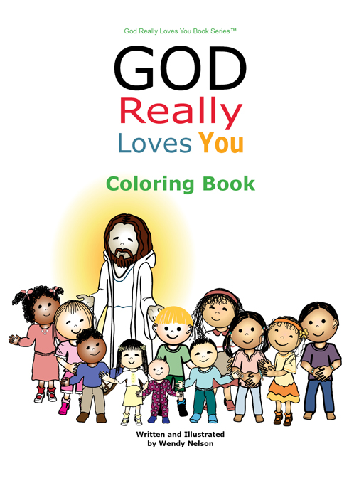 God Really Loves You Coloring Book